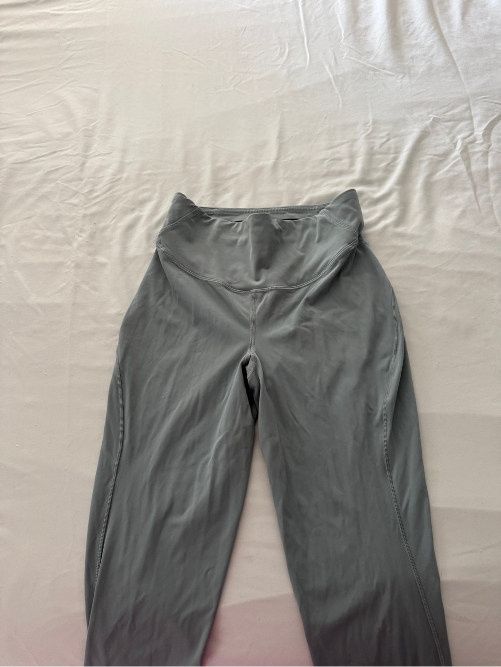 Lululemon High-Waist Gray/teal Active Leggings